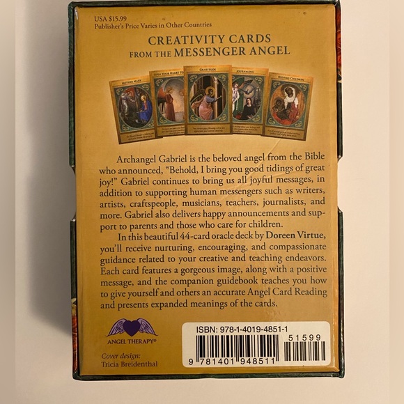 Archangel Gabriel Cards – Doreen Virtue - December 1, 2015 Hay House Publishing - Picture 4 of 4